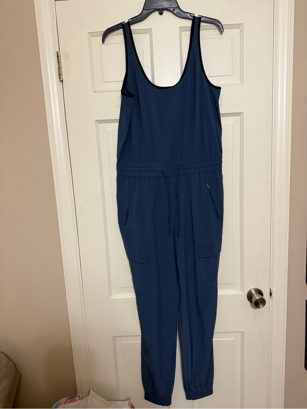Athleta Blue Jumpsuit - M